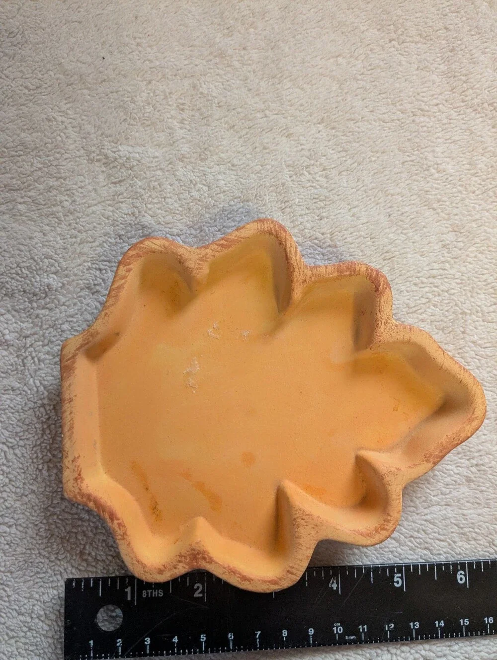 Candle Holder/Tray Maple Leaf Trinket Decor, Harvest/Fall/Autumn/Seasonal/Holida